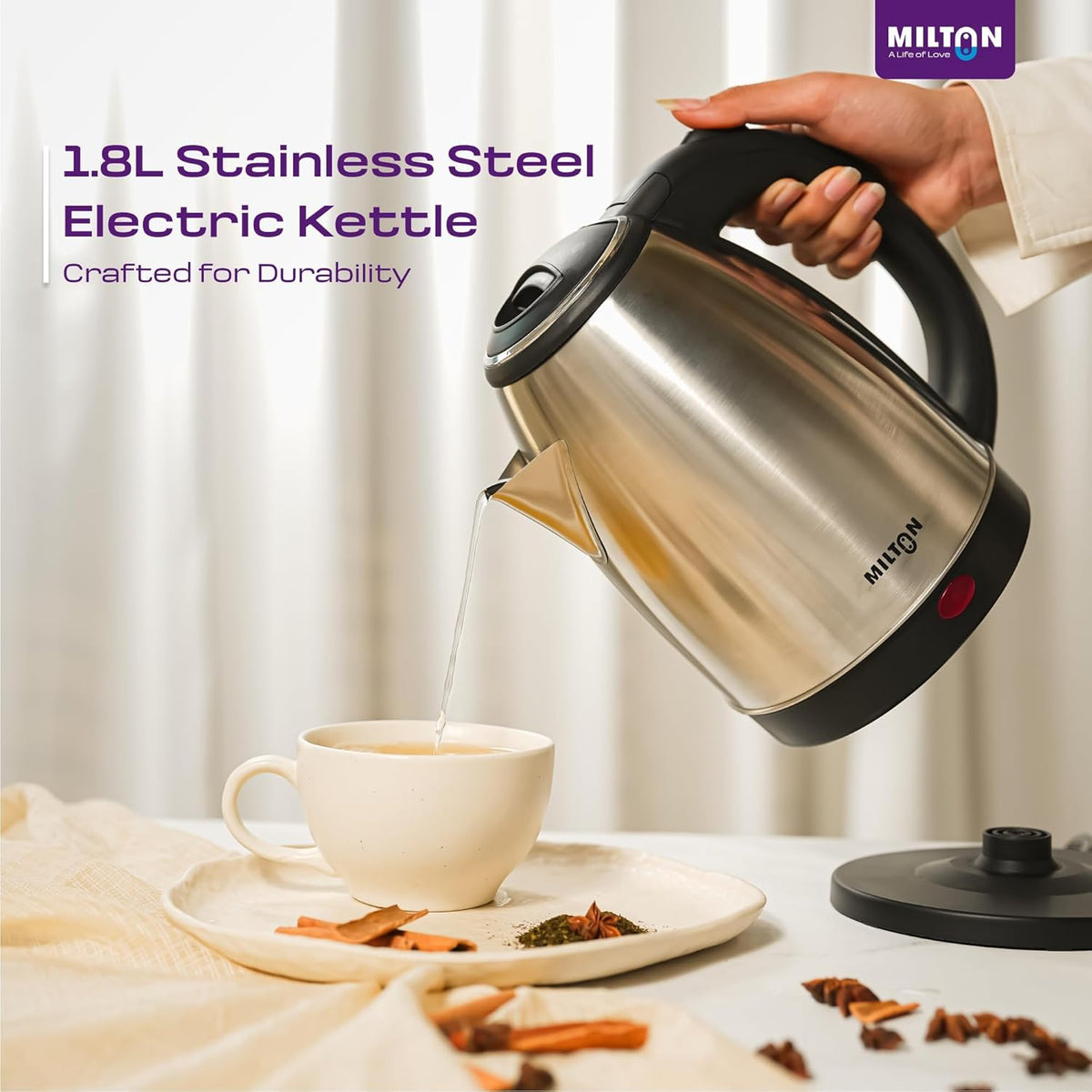 Milton Rapid Boil Electric Kettle™