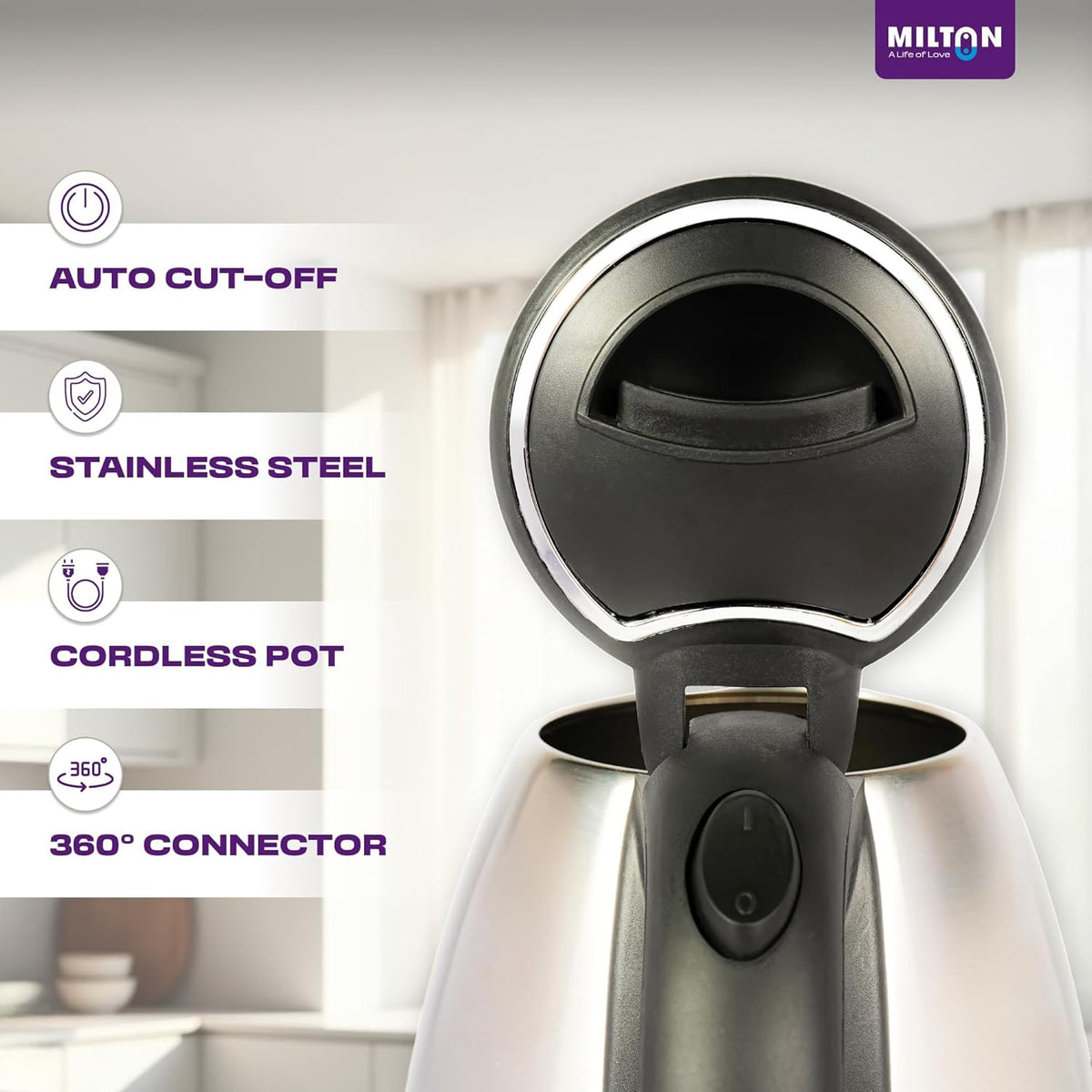 Milton Rapid Boil Electric Kettle™