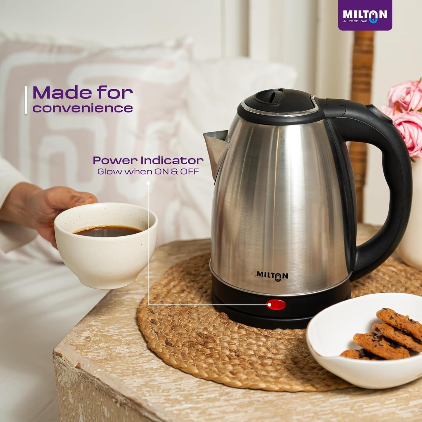 Milton Rapid Boil Electric Kettle™